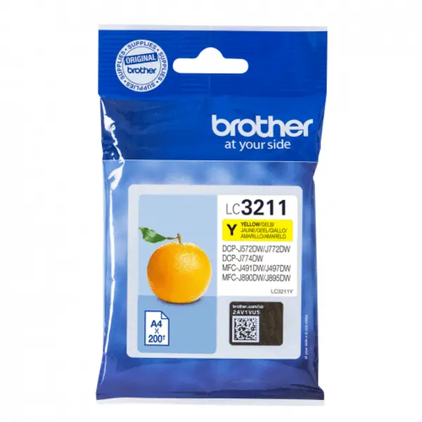 OEM Brother LC3211 Ink - Yellow