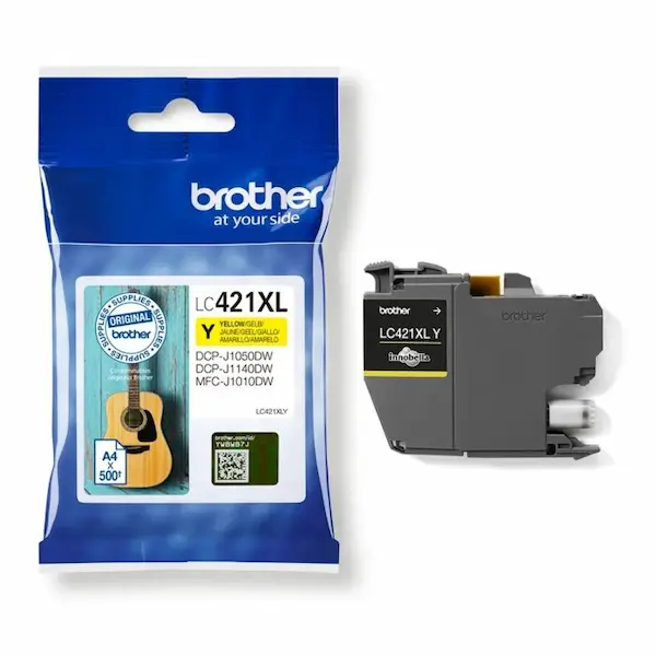 OEM Brother LC421XL Ink - Yellow