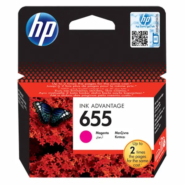 OEM HP 655 Ink - Magenta
