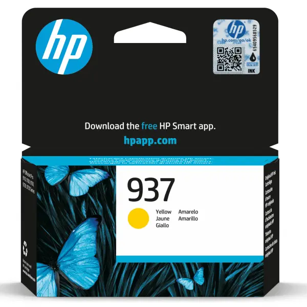 OEM HP 937 Ink - Yellow
