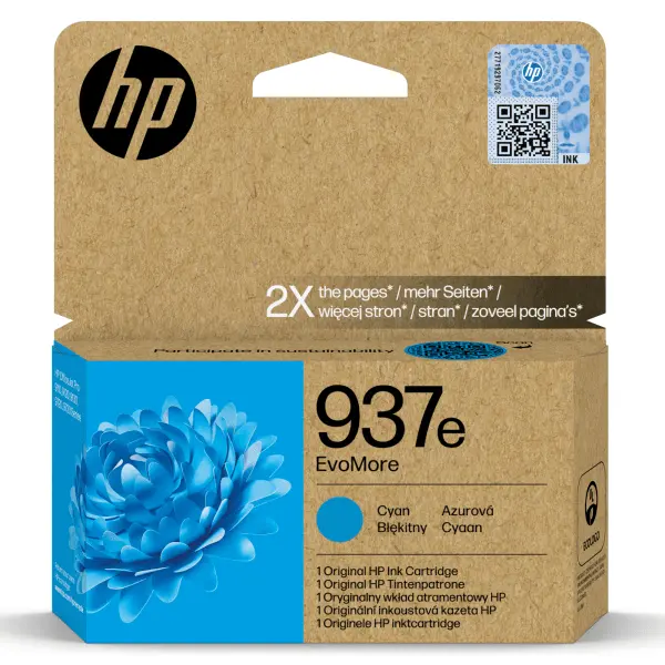 OEM HP 937e Ink - Cyan