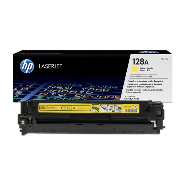 OEM HP 128A - (CE322A) Toner - Yellow