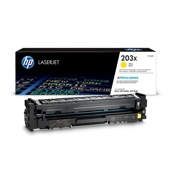 OEM HP 203X - (CF542X) Toner - Yellow