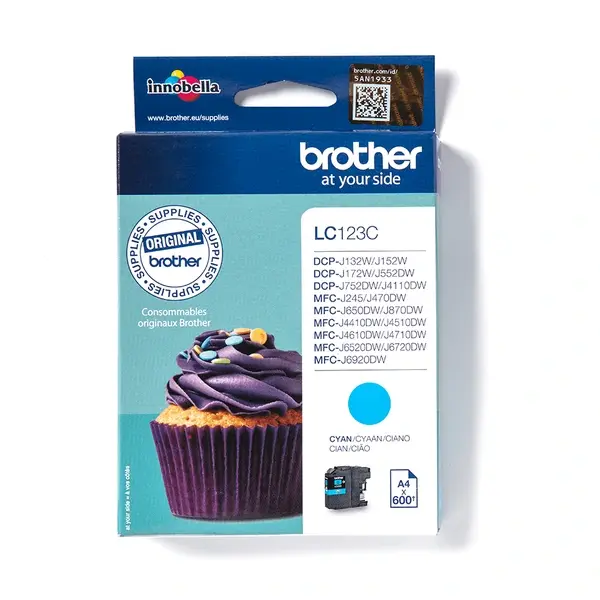 OEM Brother LC123 Ink - Cyan