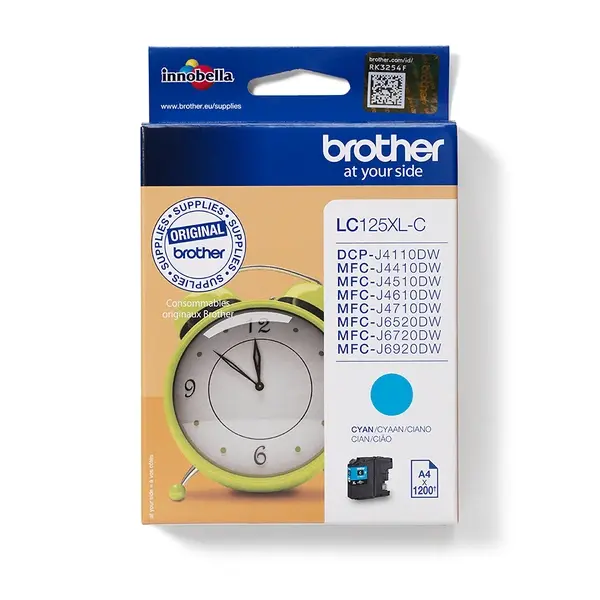 OEM Brother LC125XL Ink - Cyan