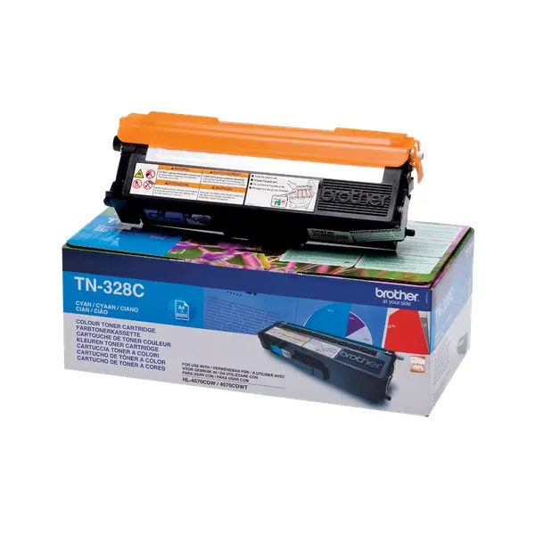 OEM Brother TN-328 Toner - Cyan
