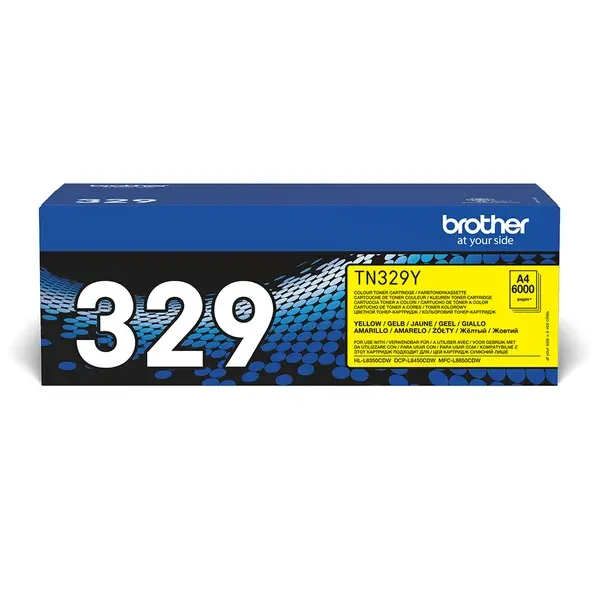 OEM Brother TN-329 Toner - Yellow