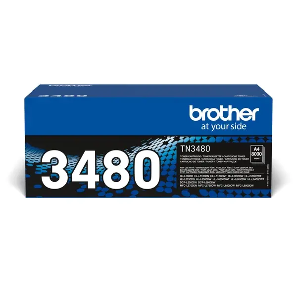 OEM Brother TN-3480 Toner - Black
