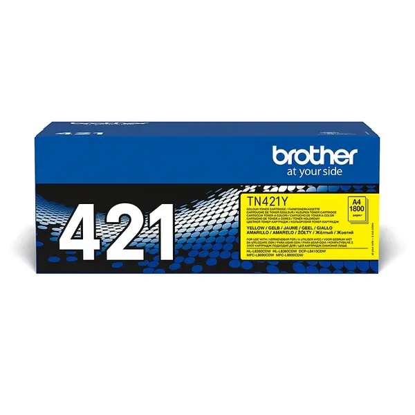 OEM Brother TN-421 Toner - Yellow